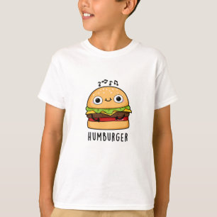 Camiseta Fio de Burger de Humor Cubo com Humburger