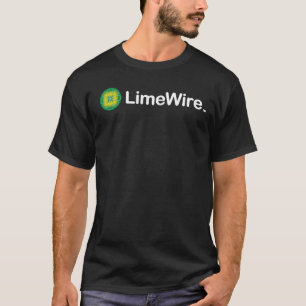 CAMISETA FIO DE LIMÃO LIMEWIRE - LOGOTIPO DO AGORA DEFUNCT