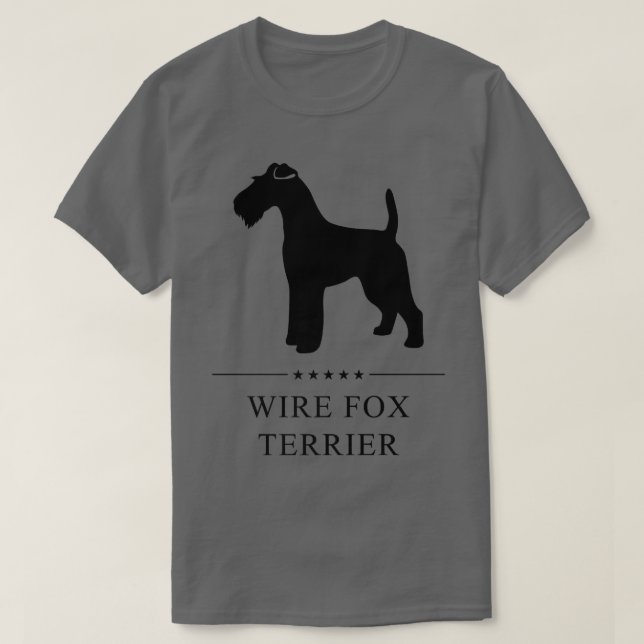 Camiseta Fio de terrier Black Silhouter Premium (Frente do Design)