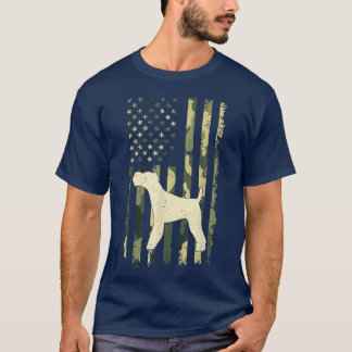 Camiseta Fio Fo Terrier s Camouflage - Bandeira americana