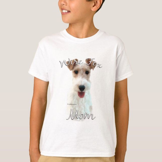 Camiseta Fio Fox Terrier Mãe 2 (Frente)