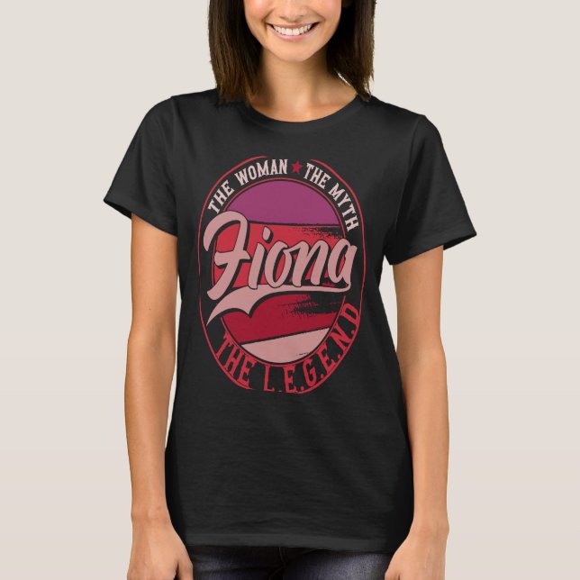 Camiseta Fiona, a Senhora do Mito, a Legenda (Frente)