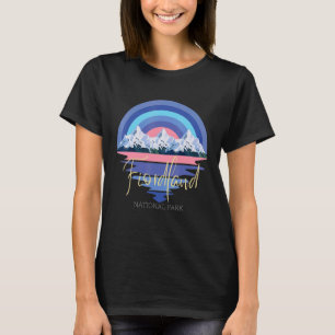 Camiseta Fiordland National Park Souvenir Lagos Nova Zelând