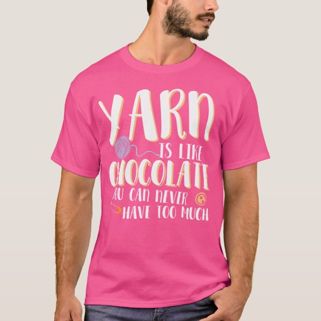 Camiseta Fios É Como Chocolate Que Você Nunca Pode Ter Muit (Frente)