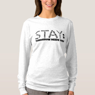 Camiseta Fique amanhã precisa de você