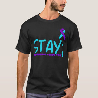 Camiseta Fique Amanhã Precisa de Você Prevenção