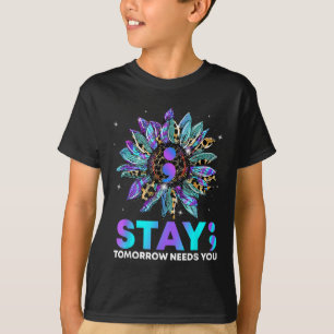 Camiseta Fique; Amanhã Precisa De Você Prevenção Contra Sui
