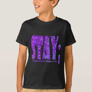 Camiseta Fique Amanhã Precisa Que Você Prevena O Suicídio