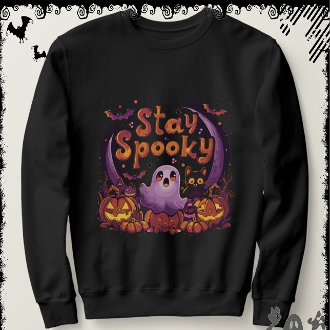 Camiseta Fique Assustador | ExDesigner | Halloween (Criador carregado)