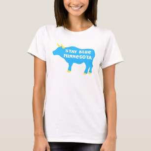 Camiseta Fique Azul Minnesota Babe the Blue Ox