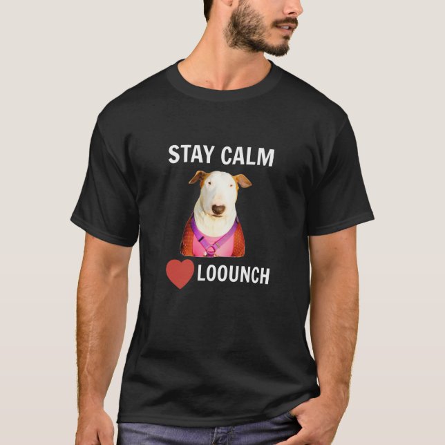 CAMISETA FIQUE CALMO - AMOR LOUNCH (Frente)