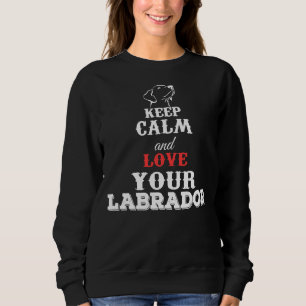 Camiseta Fique Calmo E Ame Seu Labrador
