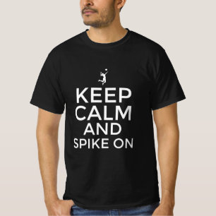 Camiseta Fique calmo e bata
