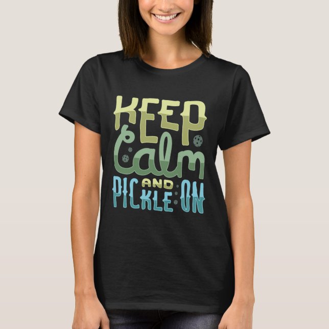 Camiseta Fique Calmo E Coloque (Frente)