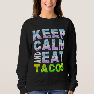 Camiseta Fique calmo e coma tacos