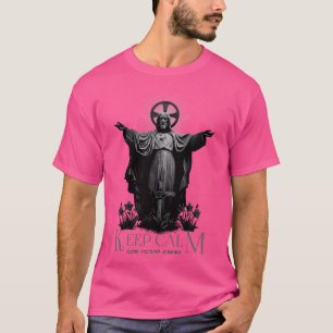 Camiseta Fique Calmo E Confie Em Jesus