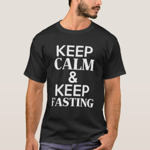 Camiseta Fique calmo e continue se desfazendo. É Ramadan Ka