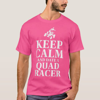 Camiseta Fique Calmo E Encontre Um Cavaleiro Quad Ric
