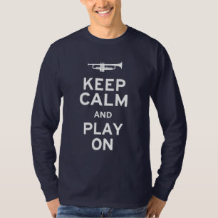 Camiseta Fique calmo e jogue