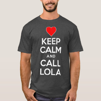 Camiseta Fique Calmo E Ligue Para Lola Filipina Avó 