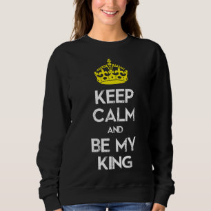 Camiseta Fique calmo e seja meu rei