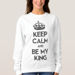 Camiseta Fique calmo e seja meu rei