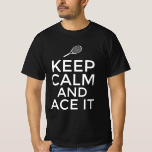 Camiseta Fique calmo e siga-o