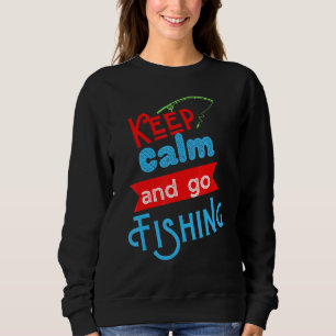 Camiseta Fique Calmo E Vá Pescar Pescadores Engraçados