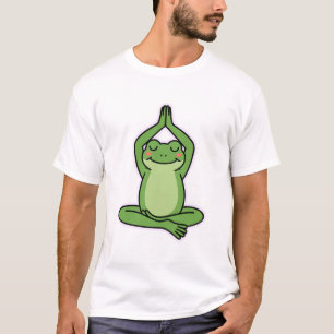 Camiseta Fique Calmo, Fique Raro - Sapo De Meditação De Zen