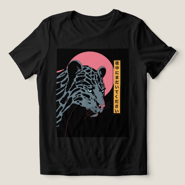 Camiseta Fique Calmo na Noite (Design frontal)