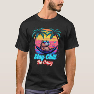 Camiseta Fique Calmo Seja Capaz De Feliz Dia Da Marmota Ver