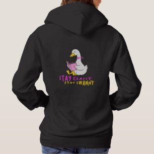 Camiseta Fique clássico Mantenha Swanny Engraçado Lendo Des