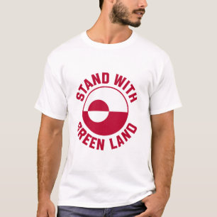 Camiseta Fique com a Groenlândia