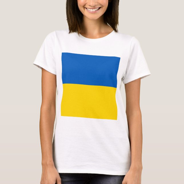 CAMISETA FIQUE COM A UCRÂNIA! (Frente)
