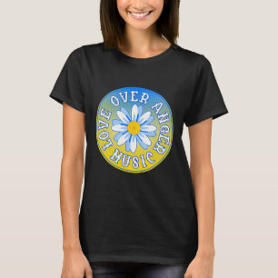 Camiseta Fique Com a Ucrânia Amor Sobre a Música da Ira 2