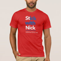 "Fique com Nick" unisex Bella Canvas tee