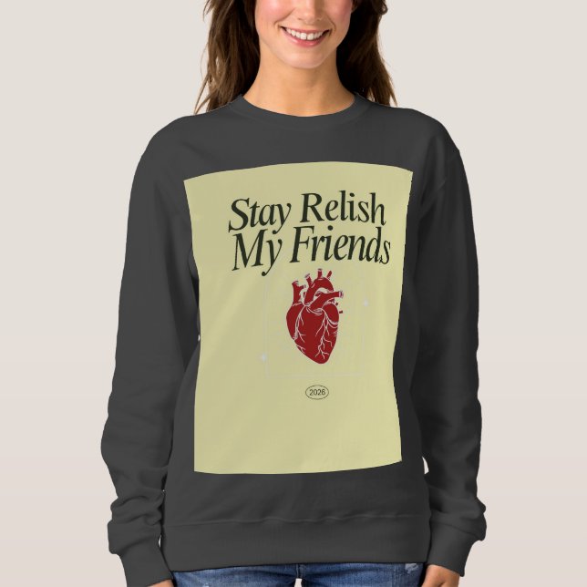 Camiseta Fique com o Coração dos Meus Amigos (Frente)