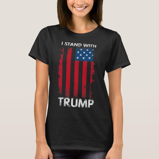Camiseta Fique Com O Trump Pro Trump Support 1 (Frente)