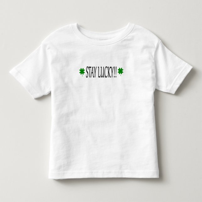 CAMISETA FIQUE COM SORTE!! (Frente)