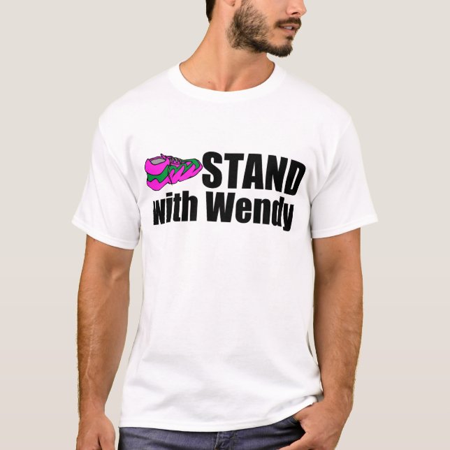 Camiseta Fique com Wendy (Frente)