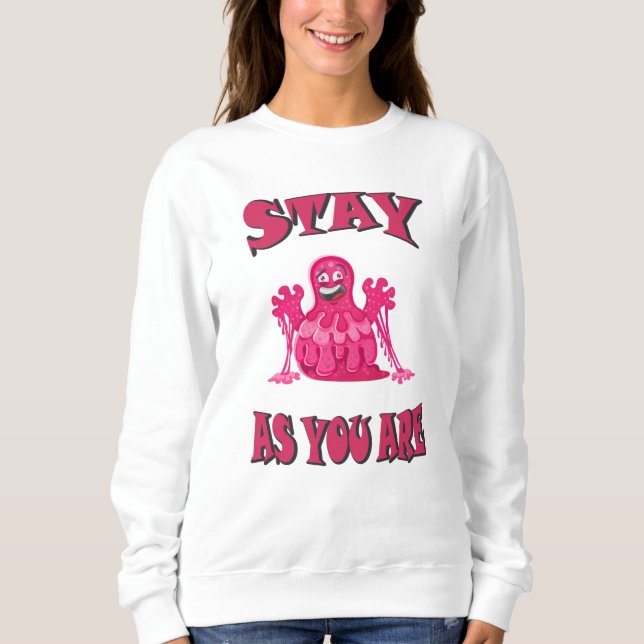 Camiseta Fique como você está (Frente)