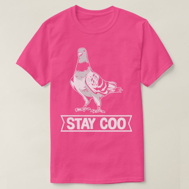 Camiseta Fique Coo Pigeon (Frente do Design)