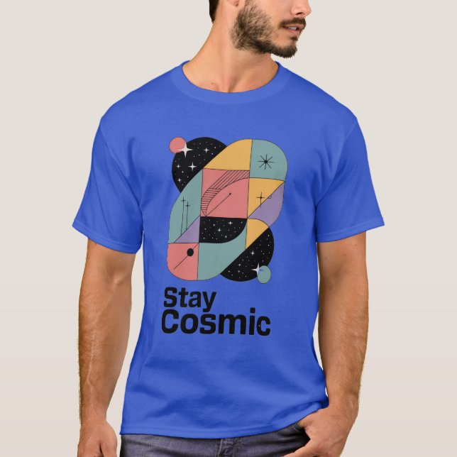 Camiseta Fique Cósmico (Frente)