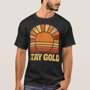 Camiseta Fique Dourado - Outsiders Classic 1980s Retro