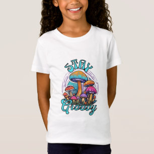 Camiseta Fique em Groovy Mushroom