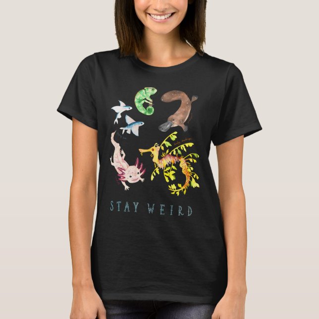 Camiseta Fique Estranho (Frente)