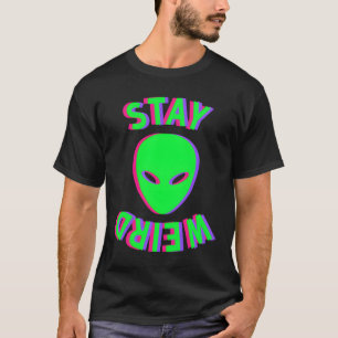 Camiseta Fique Estranho Fique Estranho Falha Alien