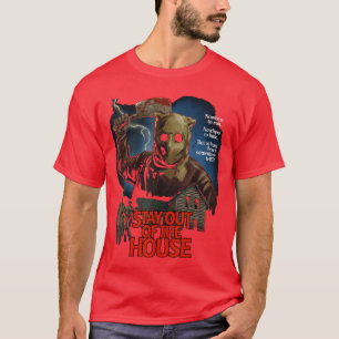 Camiseta Fique Fora do Jogo de Sobrevivência de Terror do A