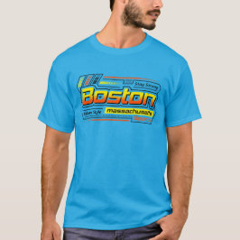 Camiseta Fique forte em Boston, cidade de Massachusetts