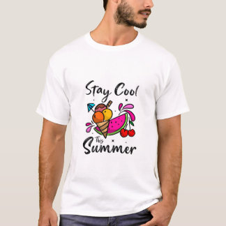 Camiseta Fique Fresco Neste Verão